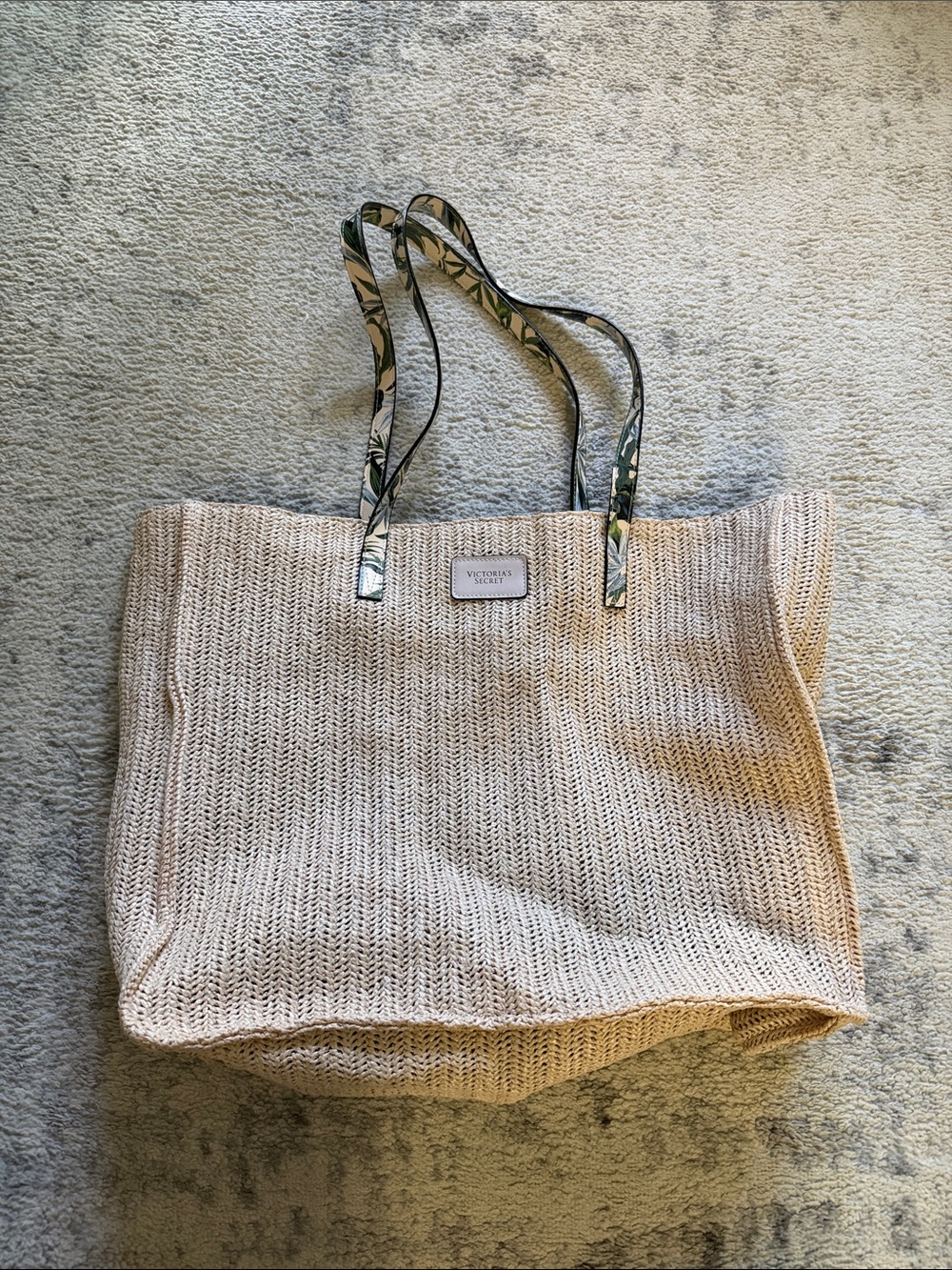 Victoria's Secret Woven Tote Bag
